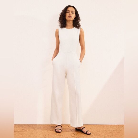 NEW EVERLANE The Double Strap Sandal in black leather - Picture 6 of 6